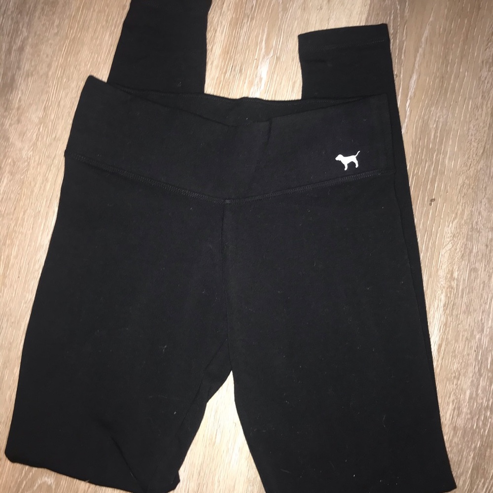 VS PINK Classic Black Leggings